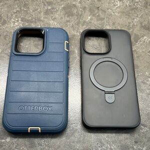 OtterBox Navy and Charcoal Phone Cases